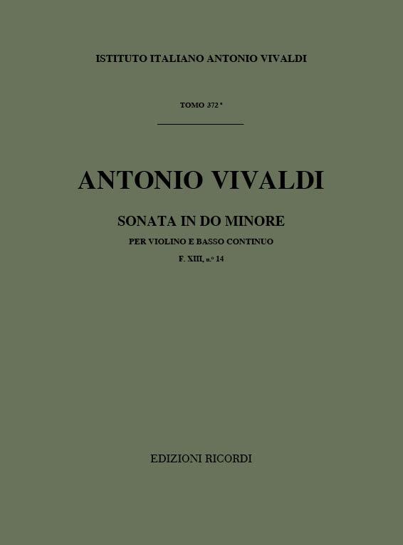 Sonata in Do Minore (C minor) Rv 6